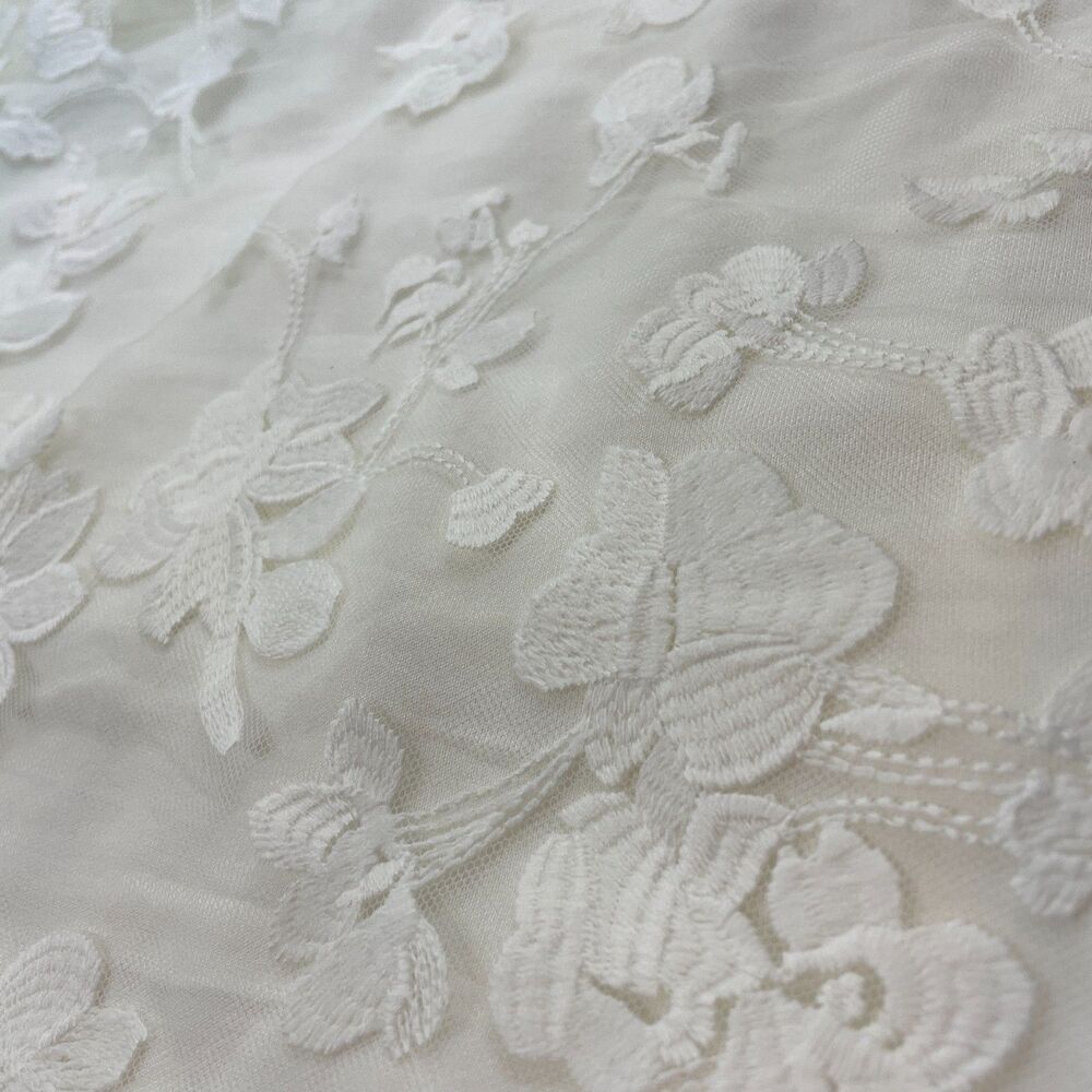 ~ Seraphine Luxe 10 Dress Nursing Lace Ivory Lined Wedding Shower Bridal Midi - Picture 13 of 15